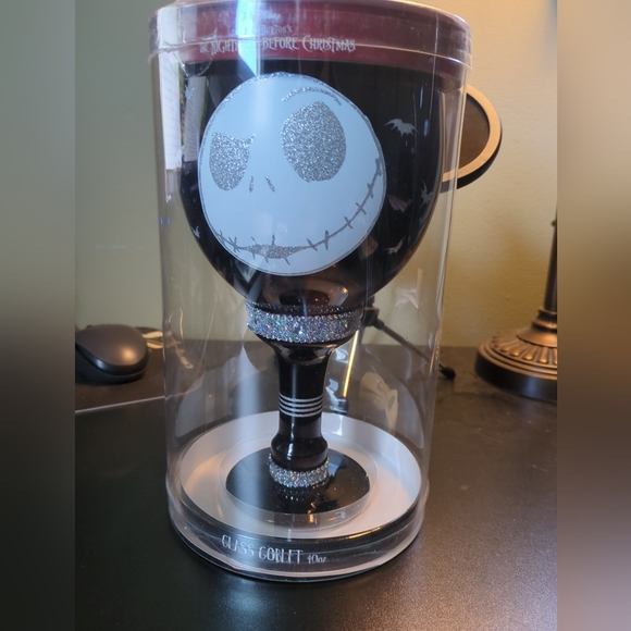 Disney | Dining | 4oz Nightmare Before Christmas Glass Goblet | Poshmark